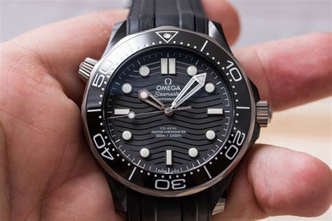 omega seamaster 300m ceramic blue or black|omega seamaster 300m titanium.